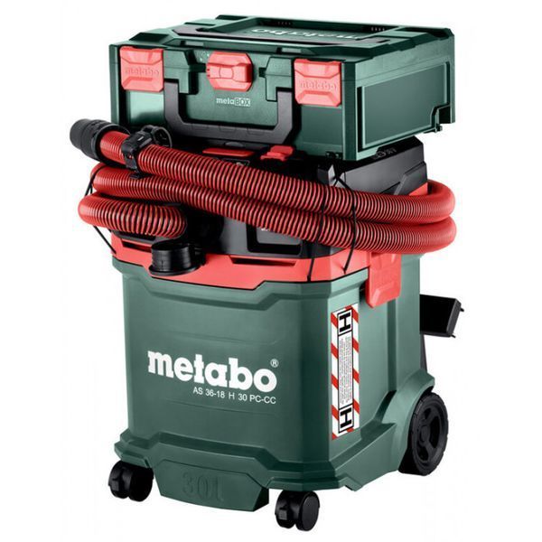 Акумуляторний пилосос Metabo AS 36-18 H 30 PC-CC без акб і з/п 602075850 фото