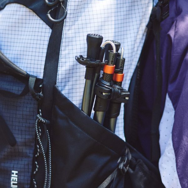 Трекінгова палиця Naturehike CNK2450DS012, 103-120 см, синя 6975641883678 фото