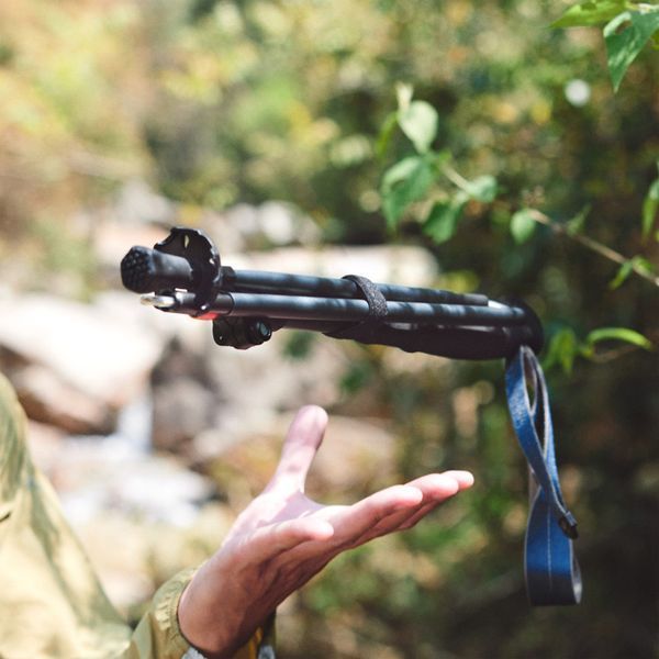 Трекінгова палиця Naturehike CNK2450DS012, 103-120 см, синя 6975641883678 фото