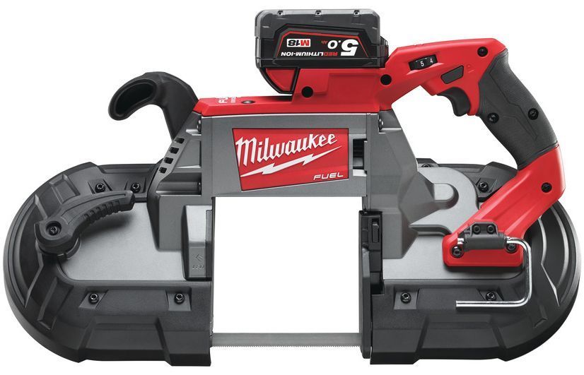 Стрічкова пила MILWAUKEE M18 FUEL CBS125-502C по металу 4933448195 (+ заряд.пристрій, 2 акум., полот 4933448195 фото