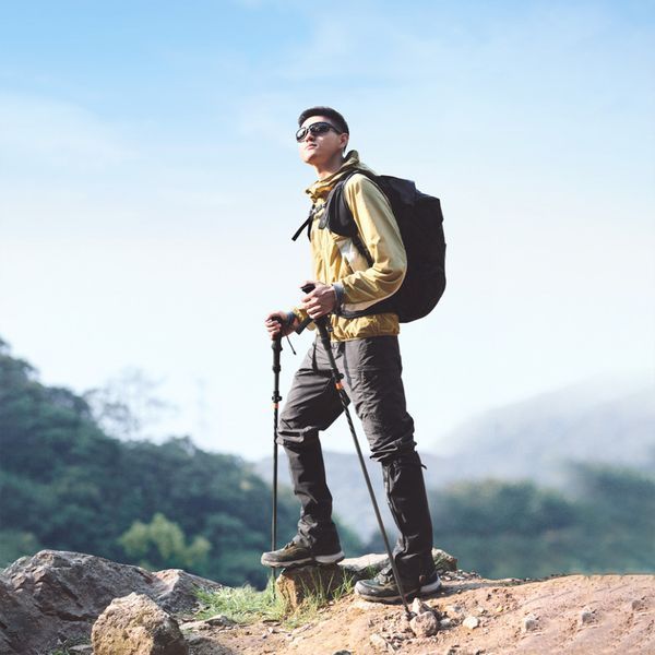 Трекінгова палиця Naturehike CNK2450DS012, 103-120 см, фіолетова 6927595772423 фото