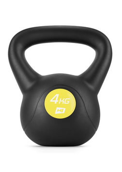 Гиря вінілова 4кг Hop-Sport HS-PB004KB чорна 5902308224698 фото