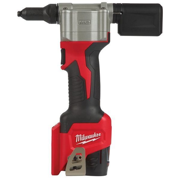 Акумуляторний заклепочник MILWAUKEE M12 BPRT-201X діаметр закл. 2,4-4,8мм 4933464405 (+ заряд.пристрій, 1 акум., 4 накінеч., HD 4933464405 фото