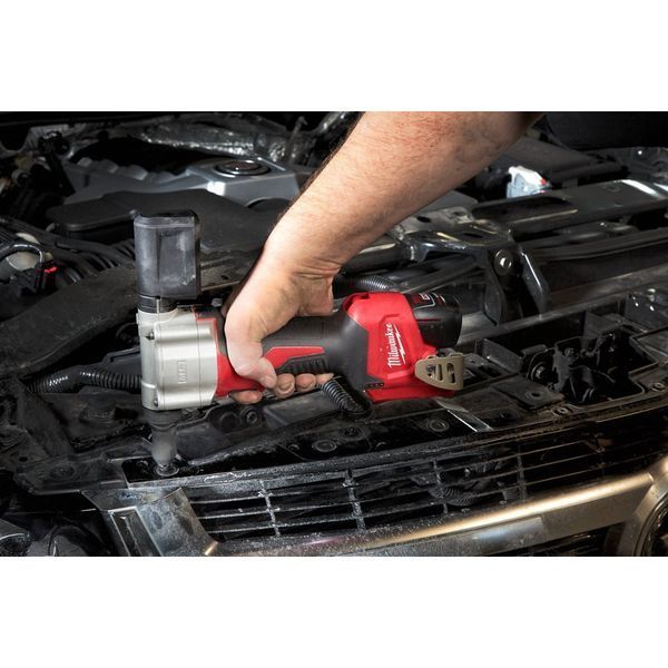 Акумуляторний заклепочник MILWAUKEE M12 BPRT-201X діаметр закл. 2,4-4,8мм 4933464405 (+ заряд.пристрій, 1 акум., 4 накінеч., HD 4933464405 фото