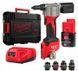 Акумуляторний заклепочник MILWAUKEE M12 BPRT-201X діаметр закл. 2,4-4,8мм 4933464405 (+ заряд.пристрій, 1 акум., 4 накінеч., HD 4933464405 фото 1