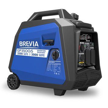 Генератор Brevia інверторний бензиновий 3,3кВт (ном 3,0кВт) GP3500iS фото
