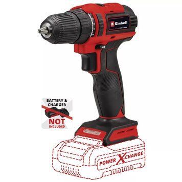 Шуруповерт безщітковий Einhell TE-CD 18/40 Li BL - Solo, 18 В, 40 Нм, 1.19 кг (4513997) 4513997 фото