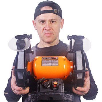 Точильний верстат 200мм з регулюванням обертів WorkMan TLG200VL 42504 42504 фото