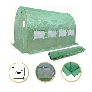 Плівка для теплиці LEOBRO 9м2 армована (LB-GC131-GRN) LB-GC131-GRN фото