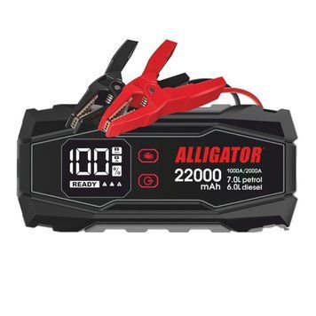 Бустер (пусковий пристрій) Alligator Jump Starter 1000A/2000A 22000mAh JS845 фото