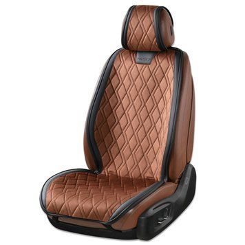 Комплект преміум накидок для сидінь Winso Pro PRESTIGE, coffee-black 410400 фото