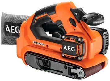 Стрічкова шліфмашина AEG BHBS18-75BL-0 (4935459582) (без акумулятора і ЗП) 4935459582 фото