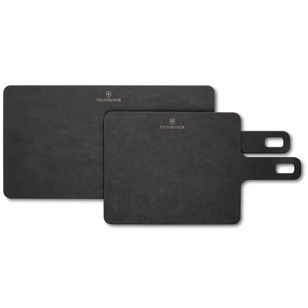 Обробна дошка з ручкою Victorinox Epicurean Handy Велика L композит Чорний 356x190x5мм (7.4132.3) 7.4132.3 фото