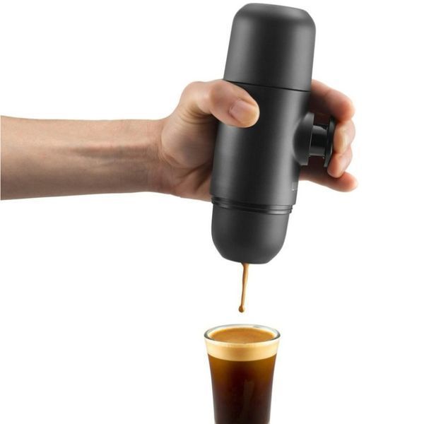 Набір Wacaco Minipresso GR: кавоварка та рушники бариста WMINIGR_WBT2_set фото