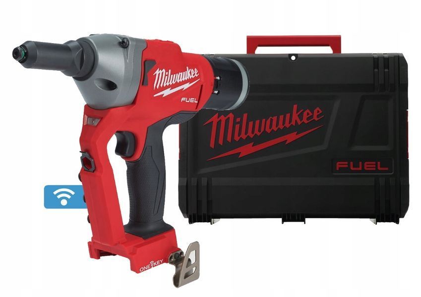 Заклепочник акумуляторний MILWAUKEE M18 ONEFPRT-0X, діаметр закл. 4,8-7,0мм (HD кейс) 4933478601 фото