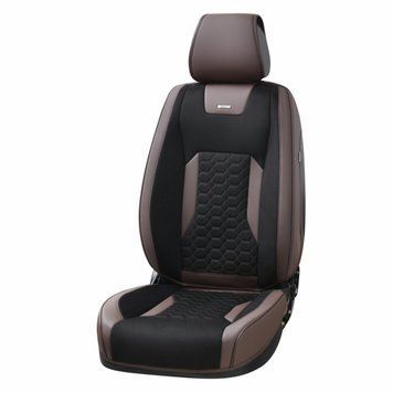 Комплект, 3D чохли для сидінь BELTEX Montana, black-brown BX87120 фото