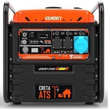 Генератор інверторний бензиновий GENERGY CRETA ATS 7,2 кВт (240017090) 240017090 фото