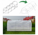 Посилена садова теплиця парник LEOBRO Garden 10м2 White (LB-10M25W) LB-10M25W фото 4