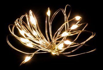 Гірлянда-струна Luca Lighting 2 м, 20led, класичний білий, 2АА 8718861660685 фото