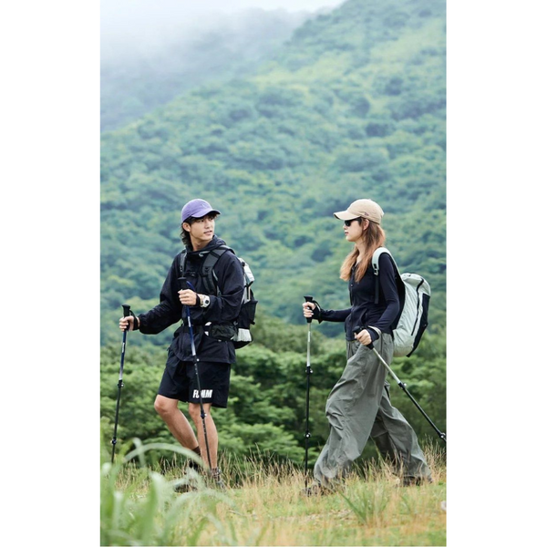 Трекінгова палиця Naturehike CNK2300DS010, 100 см, жовта 6976023923524 фото
