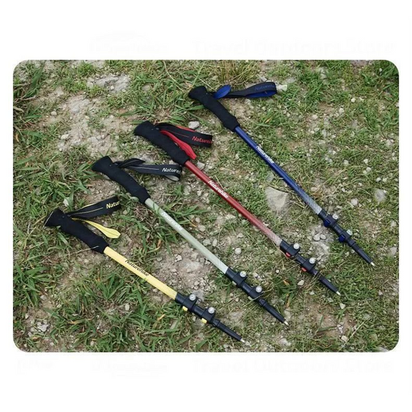 Трекінгова палиця Naturehike CNK2300DS010, 100 см, жовта 6976023923524 фото