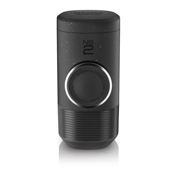 Портативна еспресо-кавоварка Wacaco Minipresso NS2, механічна, для капсул, чорний WMININS2BL фото