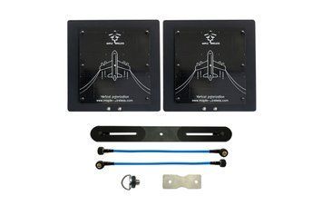 Антени 4.9GHz 2шт Maple патч 21dB RP-SMA комплект 2722167875144 фото