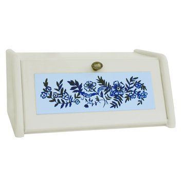 Хлібниця дерев`яна волошки 18.5х40.5х27.5 см mz508566 MAZHURA mz508566 фото