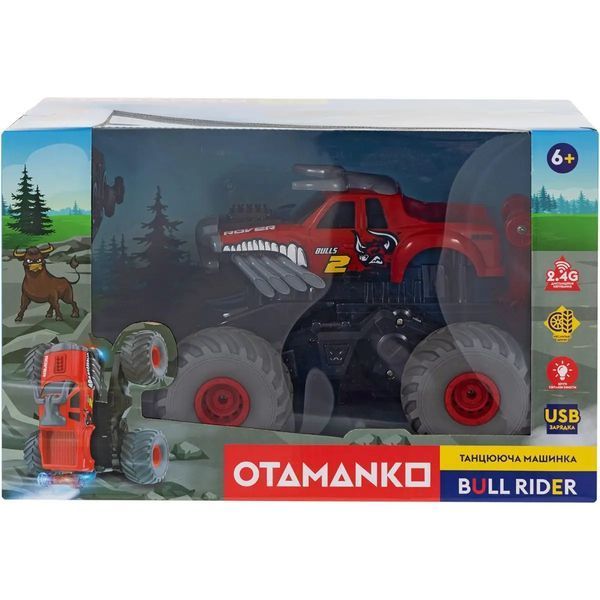 Машинка OTAMANKO Танцююча машинка BULL RIDER Червоний 532.02.47 фото