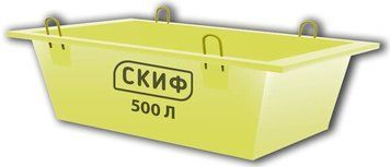 Ящик для бетону Скіф ТБ-0.5 (00000000515) 00000000515 фото