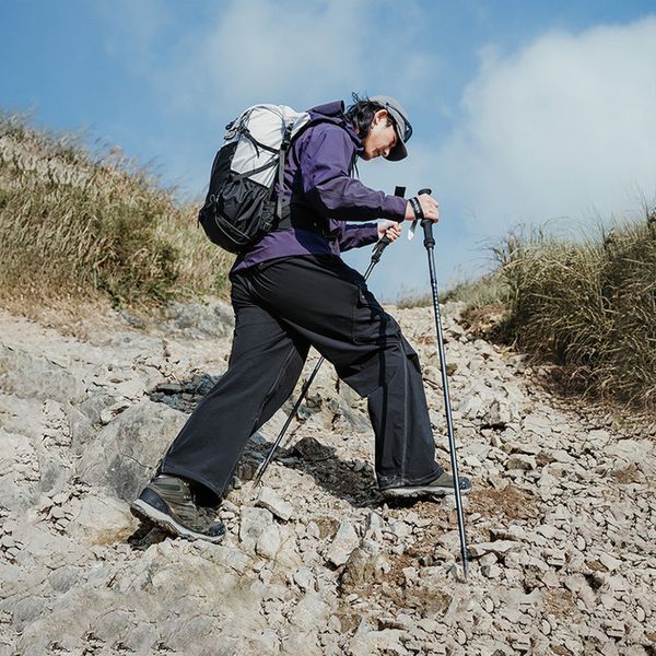 Трекінгова палиця Naturehike CNK2450DS017, 110 см, сіра 6927595788783 фото