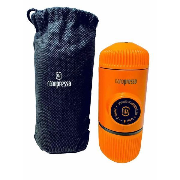 Портативна еспресо-кавоварка Wacaco Nanopresso помаранчева WNANOORNG фото